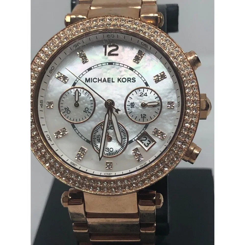 Michael Kors MK5491 Unisex Stainless Steel Analog Dial Quartz Wrist Watch RK318